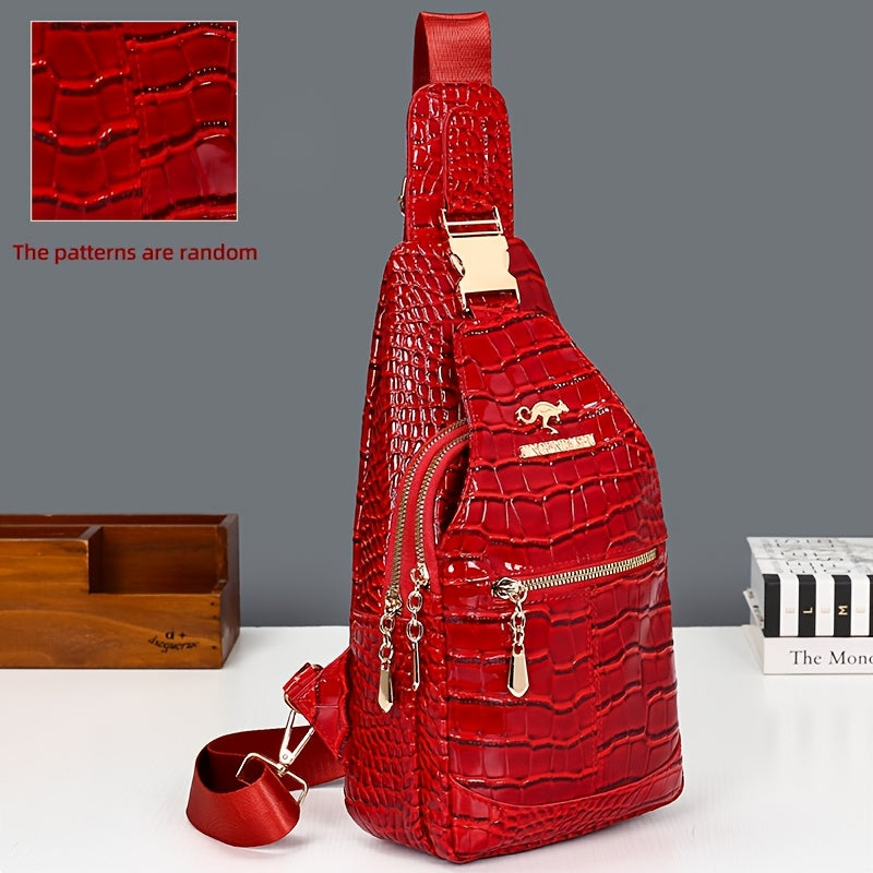 3-Layer Chest Crossbody Bag