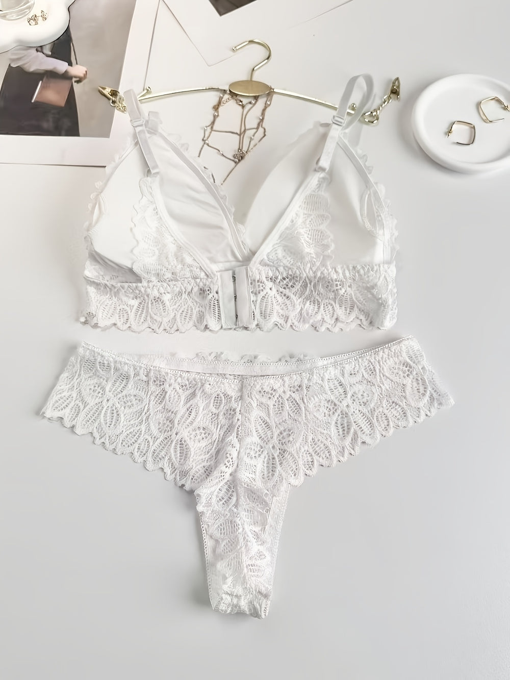 Women's Lace Lingerie Set
