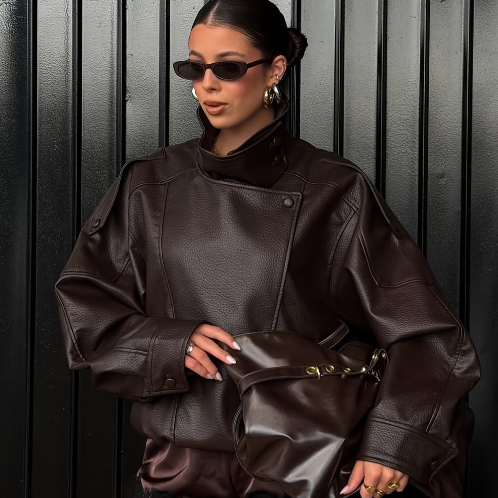 Oversized Bomber Jacket