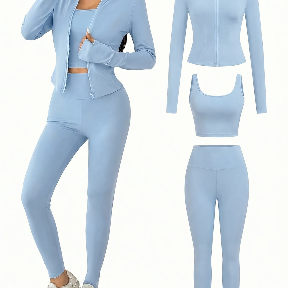 Zip Jacket Sports Set