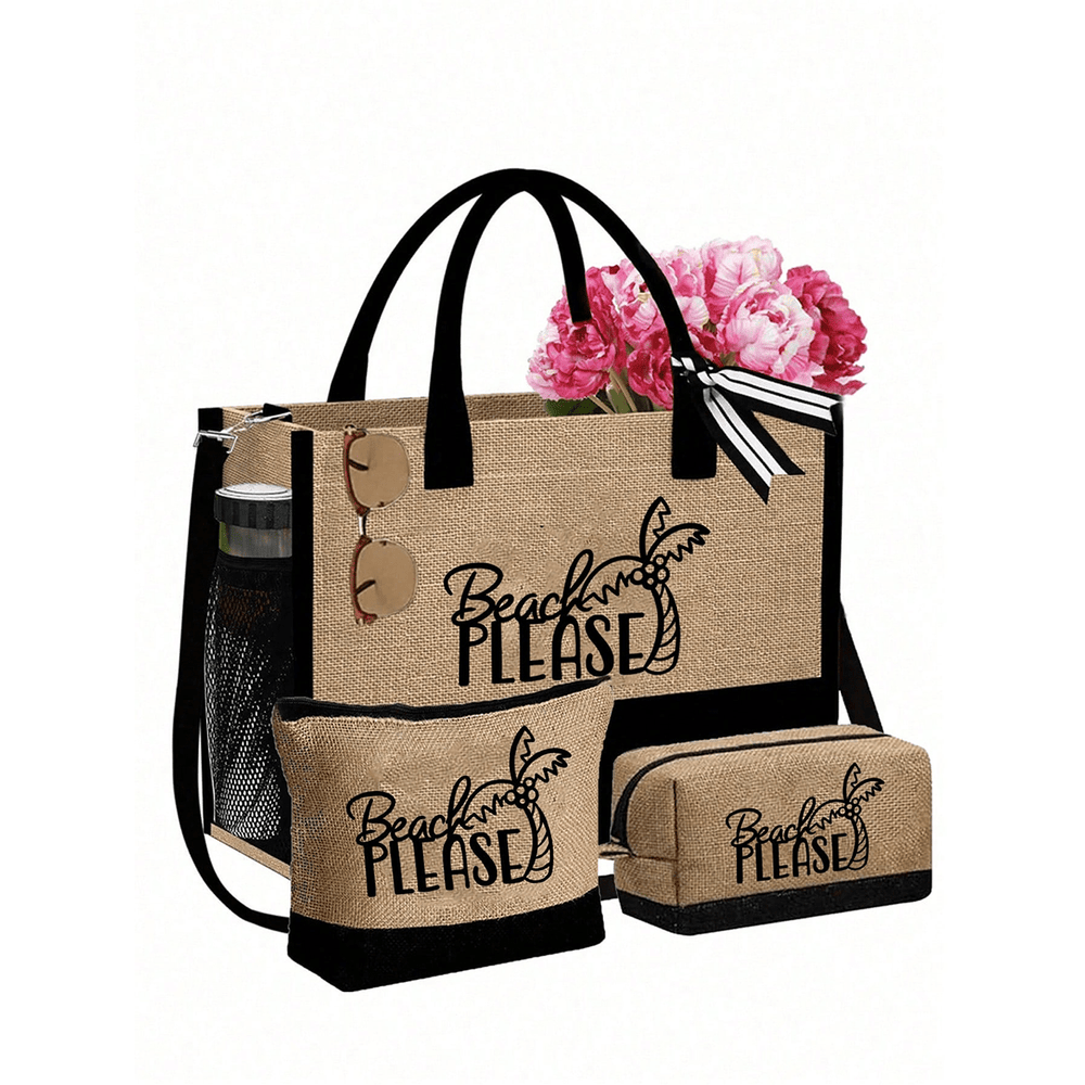 Beach Tote Bag Gift Set