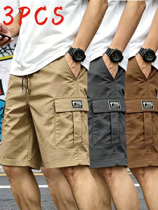 Cargo Drawstring Shorts