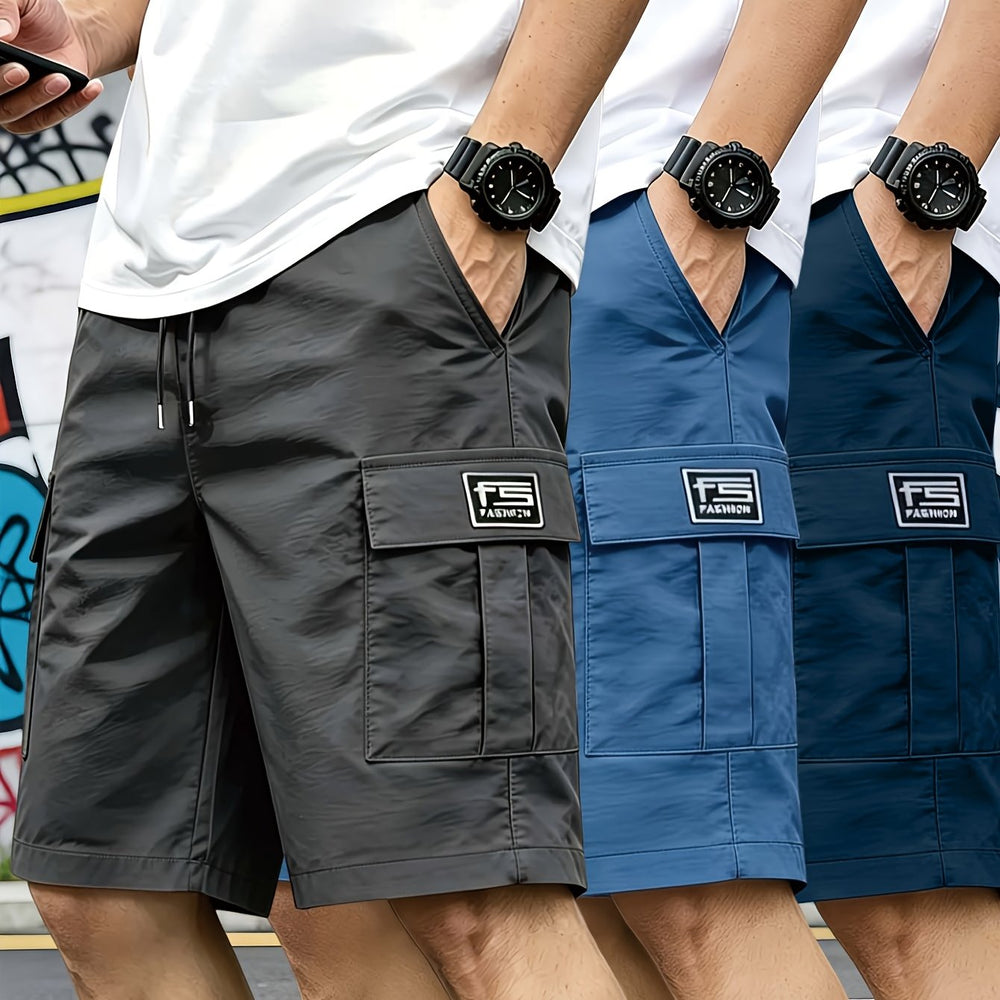 Cargo Drawstring Shorts
