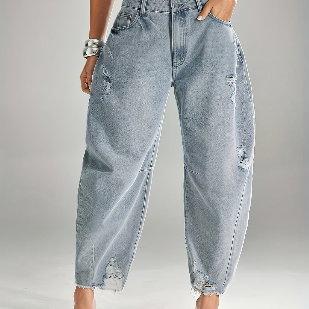 Printed Flare Jeans