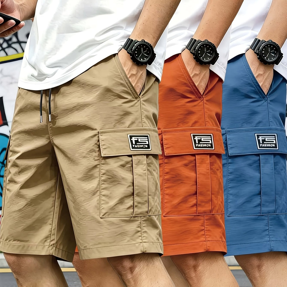 Cargo Drawstring Shorts