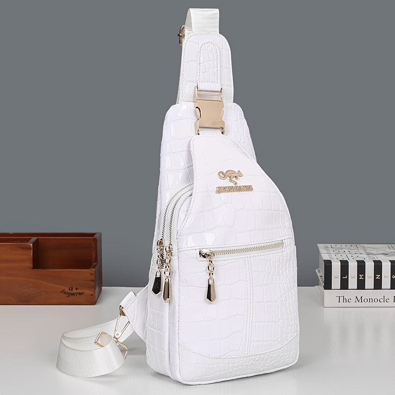3-Layer Chest Crossbody Bag