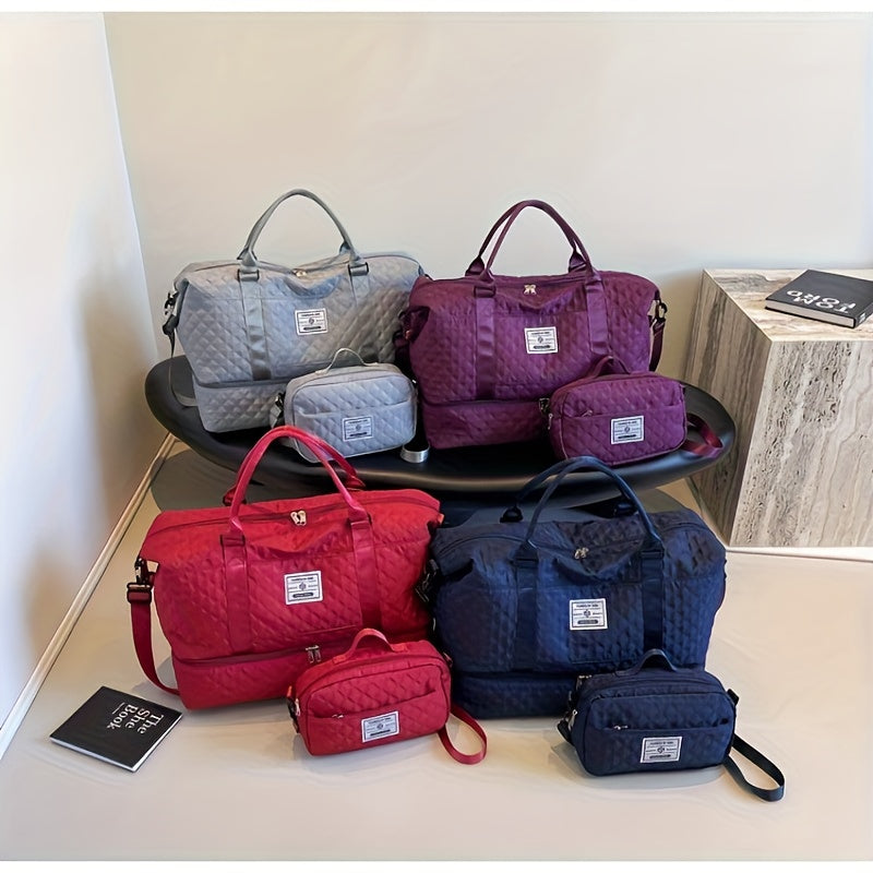 Travel Duffle Bag Set