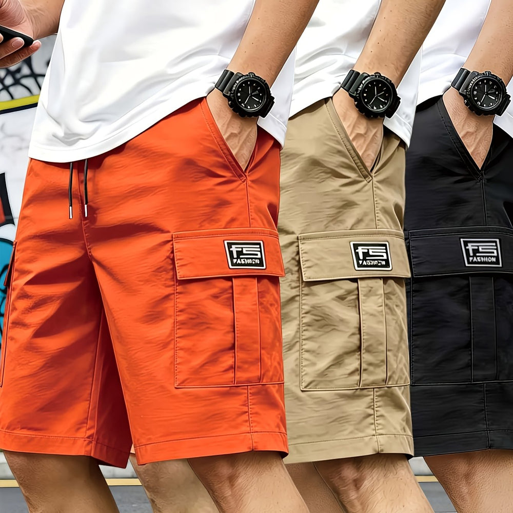 Cargo Drawstring Shorts