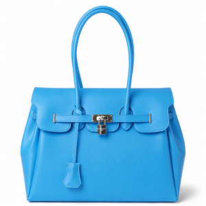 Jelly Firkin Bag - Ice Through Blue