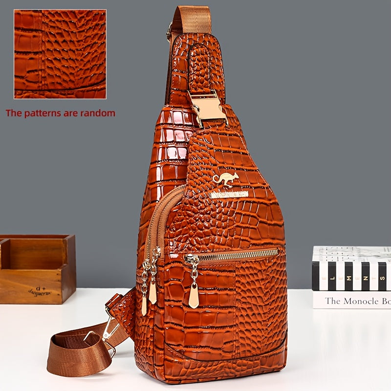 3-Layer Chest Crossbody Bag