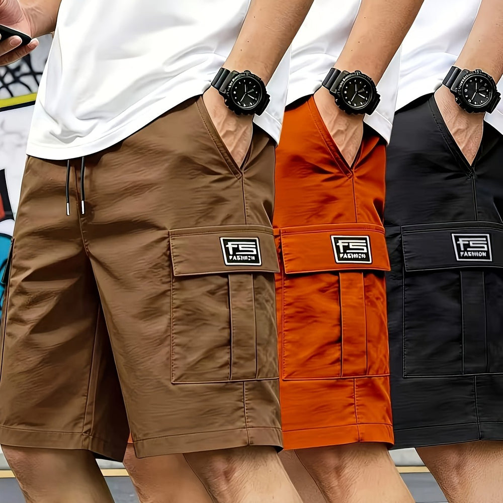 Cargo Drawstring Shorts