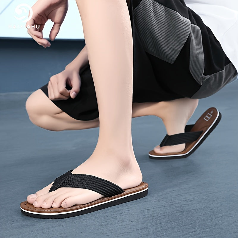 Woven Slip-On Sandals