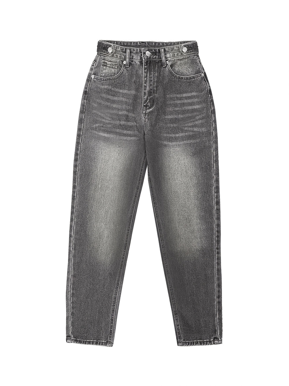 Adjustable Waist Lantern Jeans