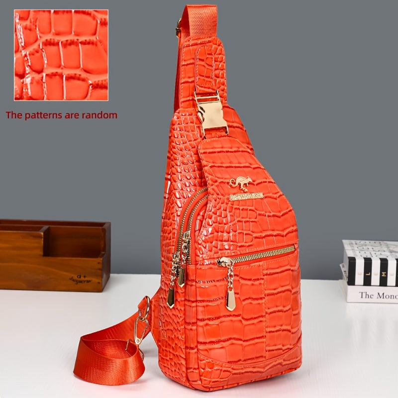 3-Layer Chest Crossbody Bag