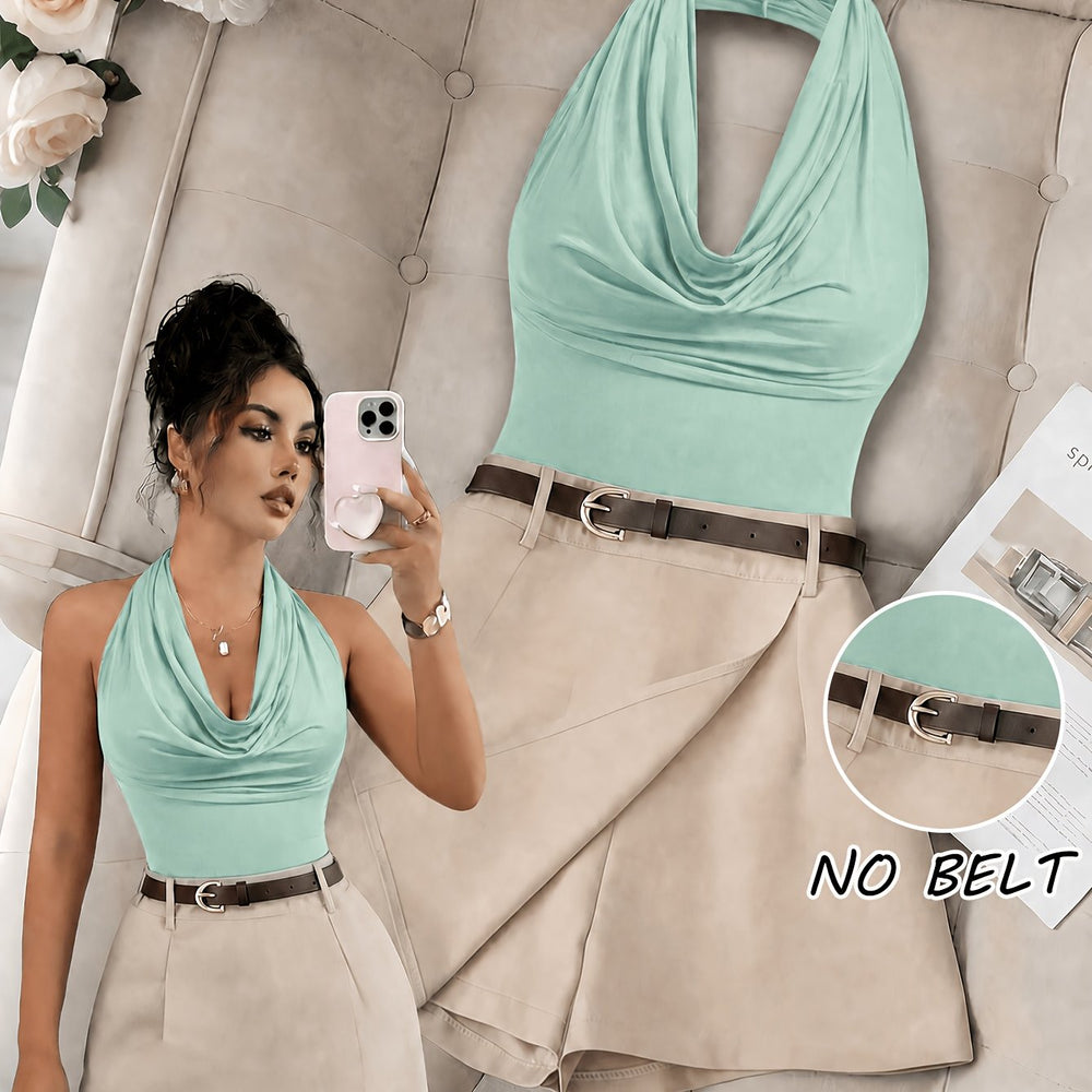 Off-Shoulder Top & Shorts Set
