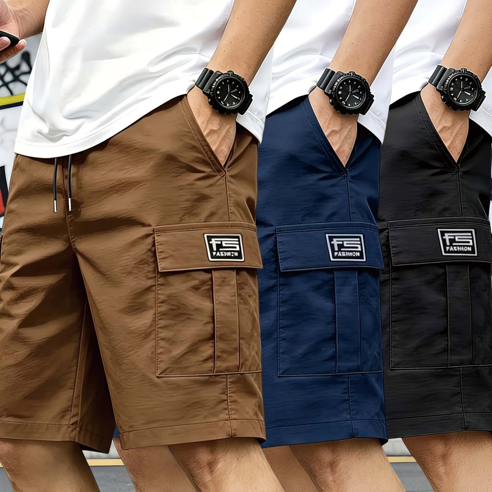 Cargo Drawstring Shorts