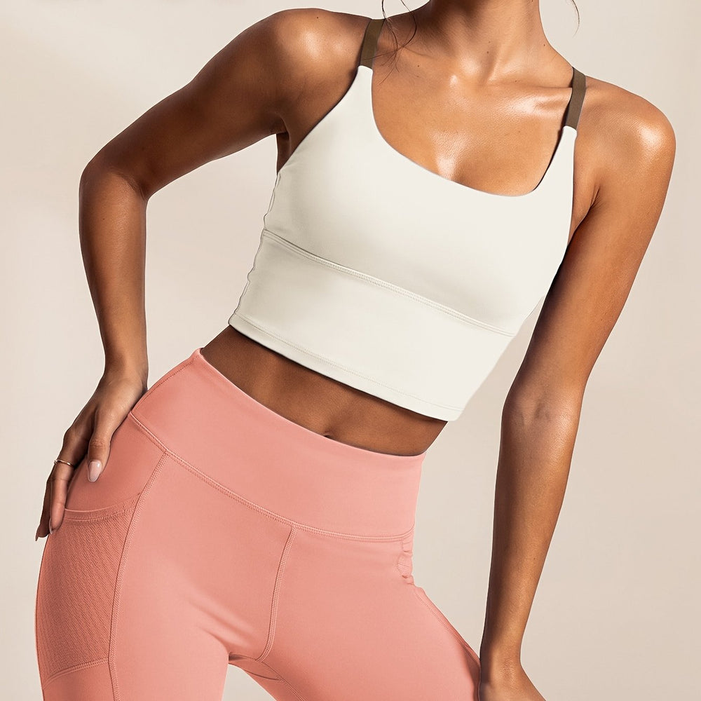 Cross-Back Crop Set