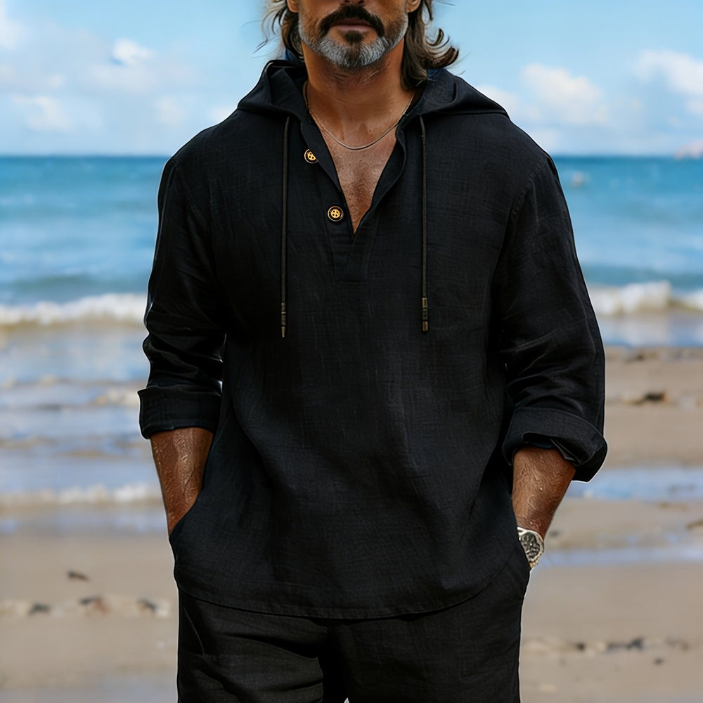 Men's Linen Beach Suit