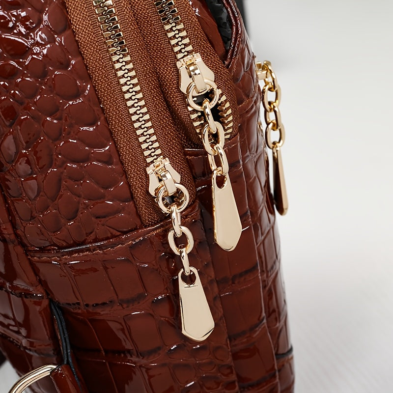 3-Layer Chest Crossbody Bag