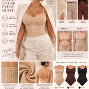 SVELTEVA™ Ultimate 3-in-1 Seamless Bodysuit
