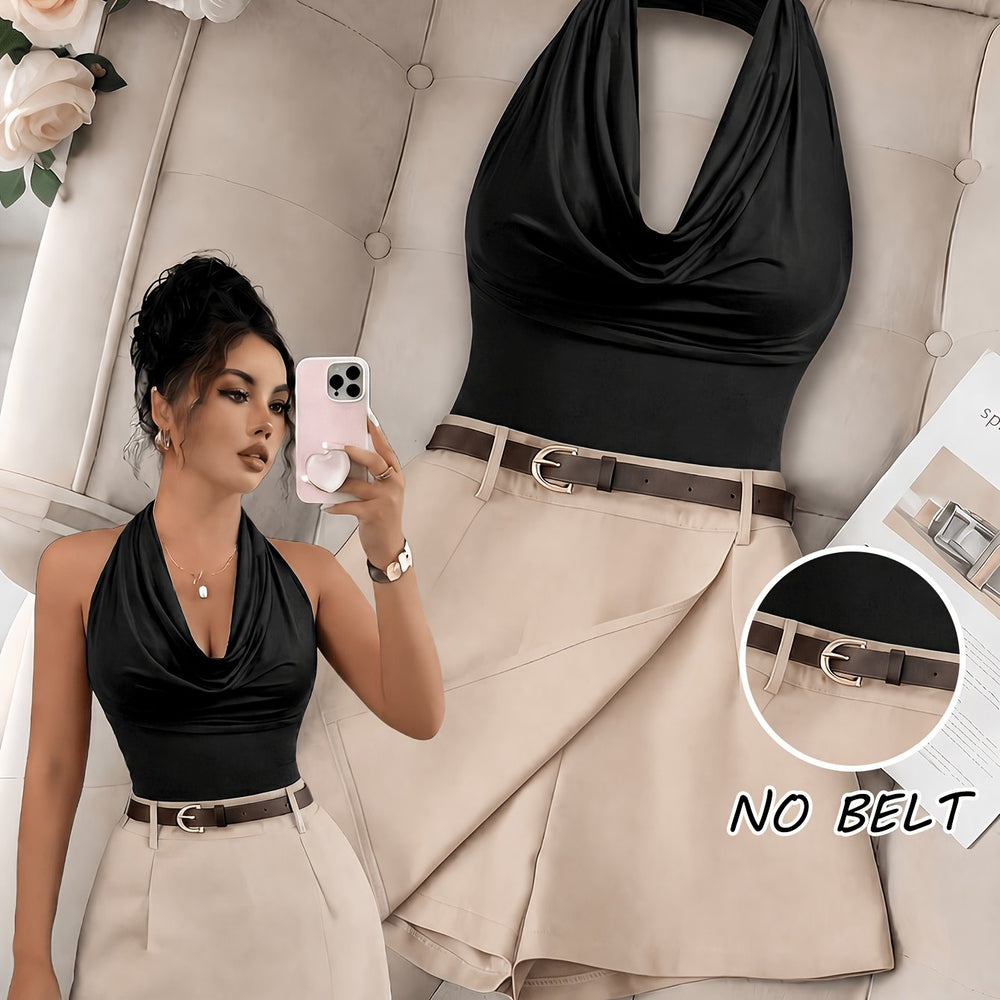 Off-Shoulder Top & Shorts Set