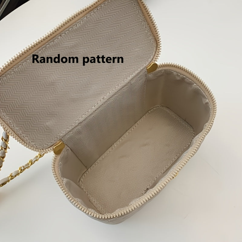 Checkered Square Handbag