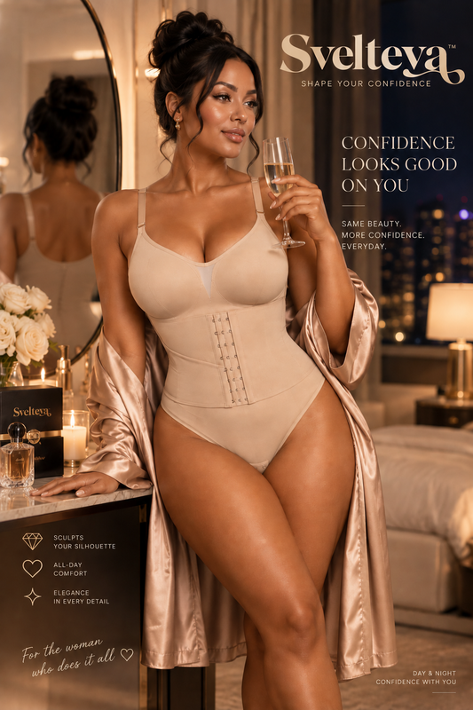 SVELTEVA™ Ultimate 3-in-1 Seamless Bodysuit