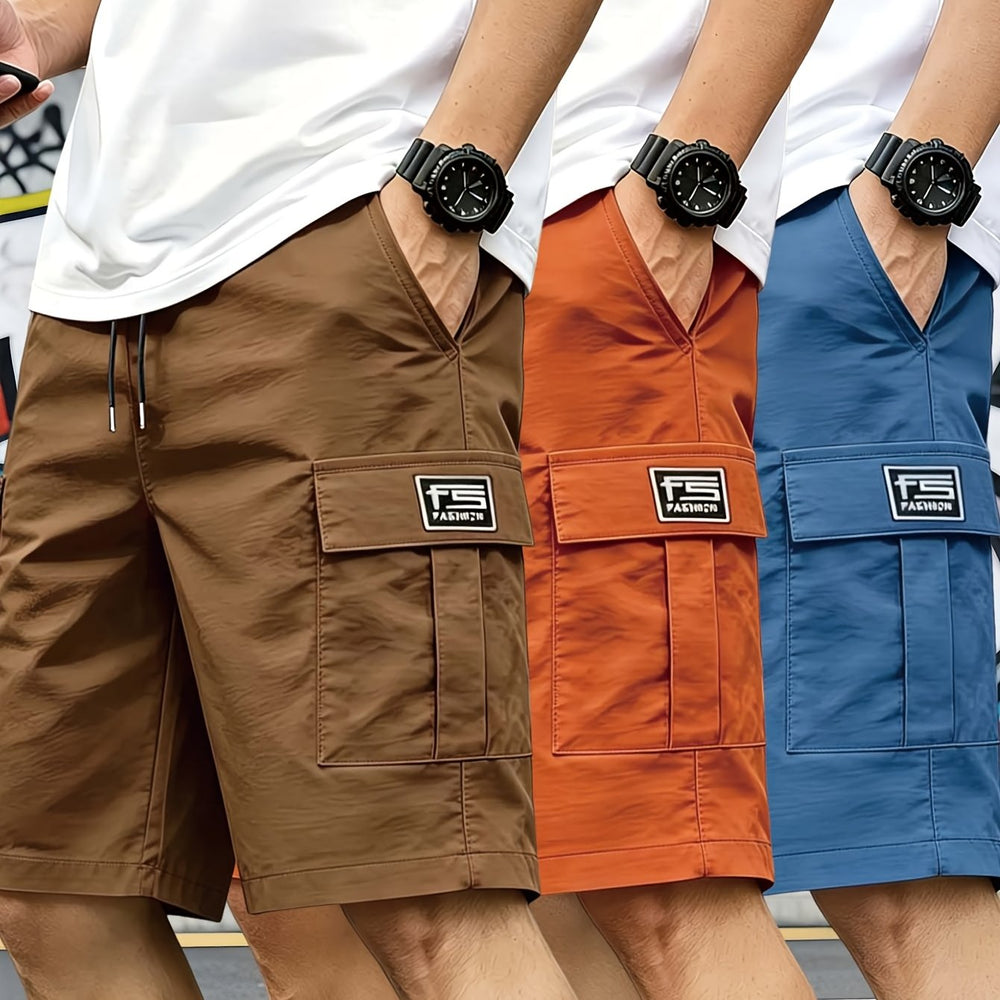 Cargo Drawstring Shorts