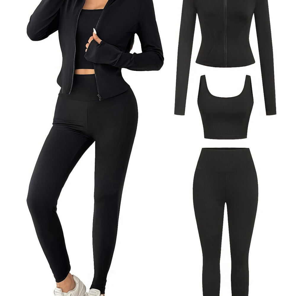 Zip Jacket Sports Set