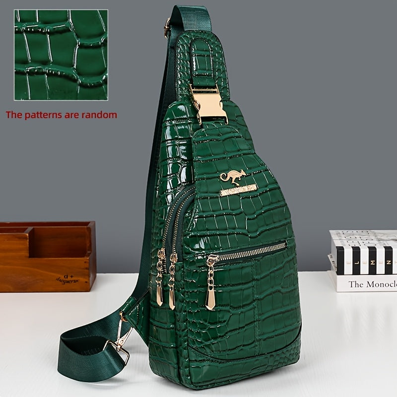 3-Layer Chest Crossbody Bag