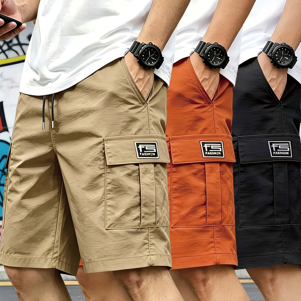 Cargo Drawstring Shorts