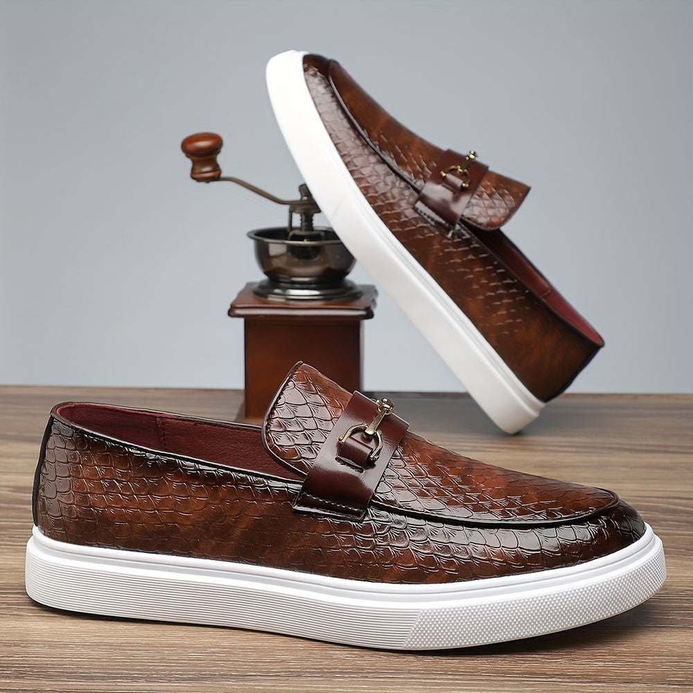 Men's Business Casual Slip-On Shoes