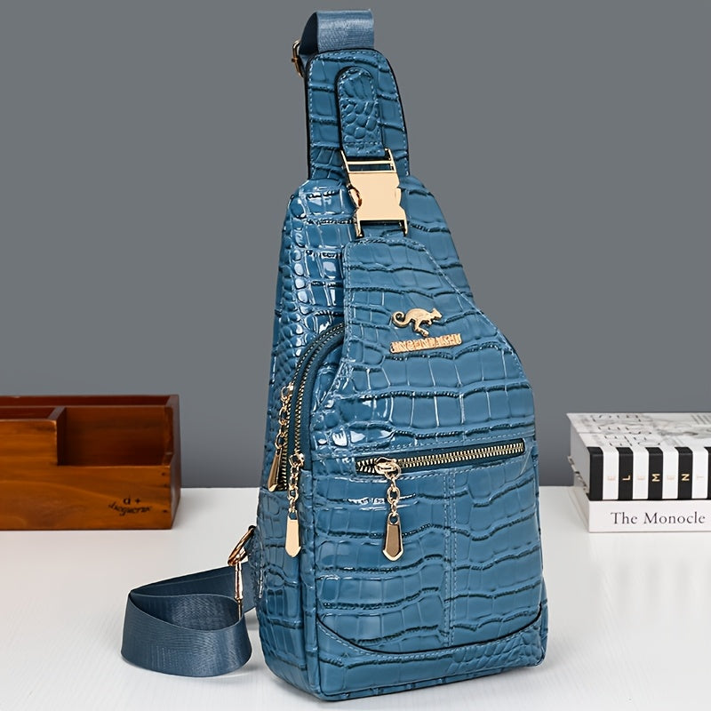 3-Layer Chest Crossbody Bag