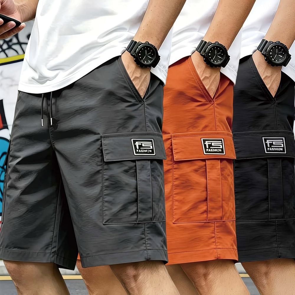 Cargo Drawstring Shorts