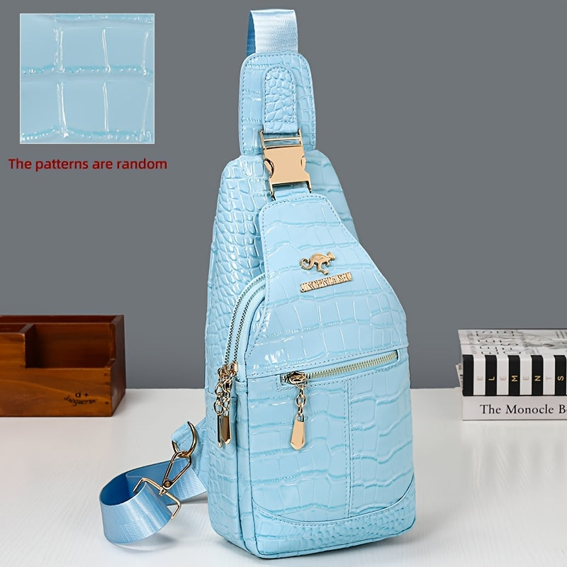 3-Layer Chest Crossbody Bag
