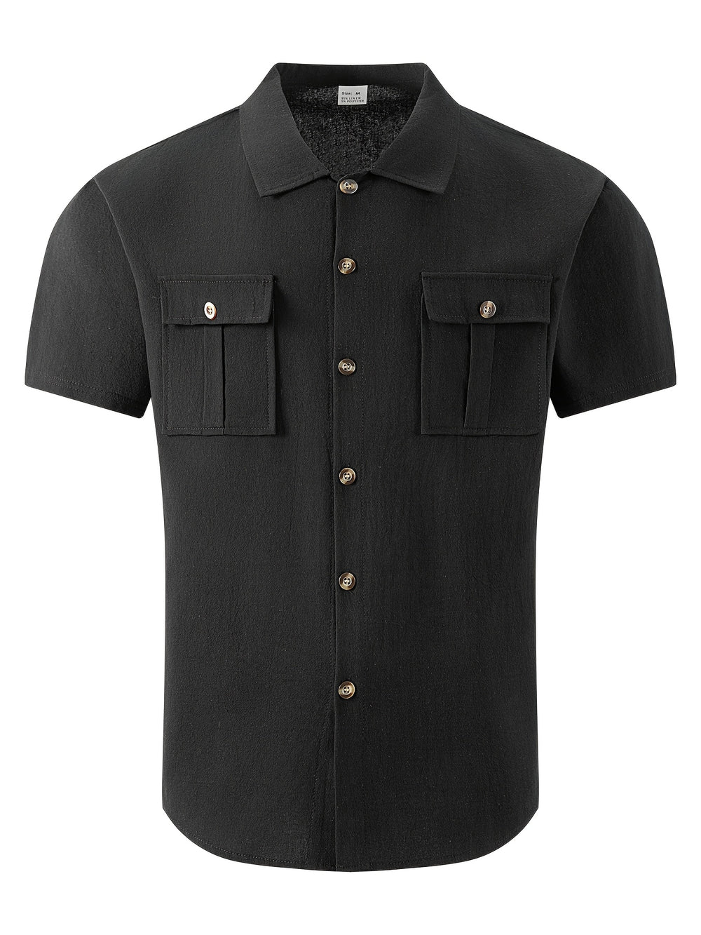 Men's Linen Shirt & Shorts Set