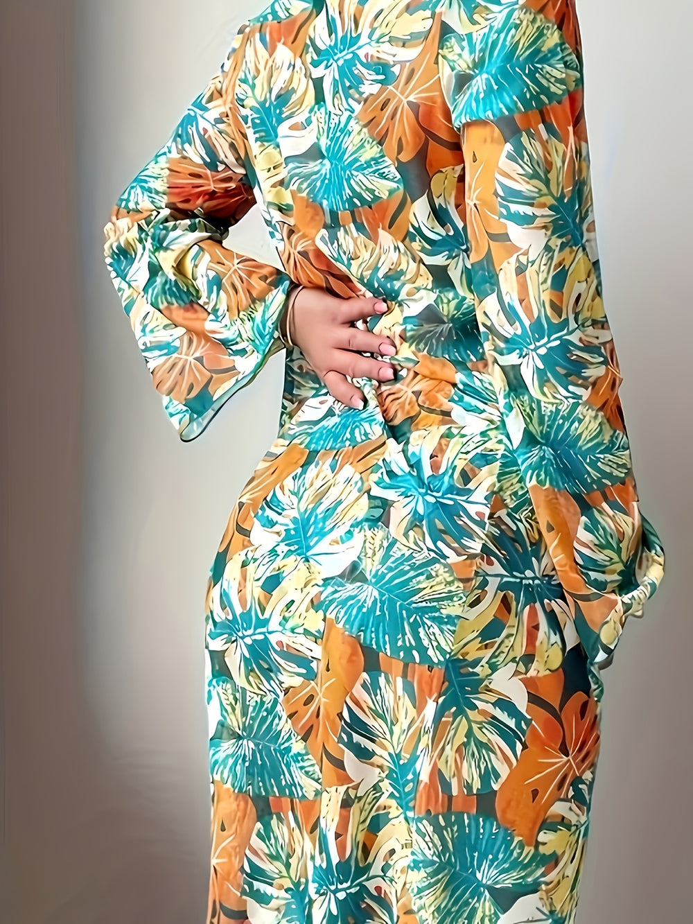 3pcs Swimsuit Set with Cover-Up