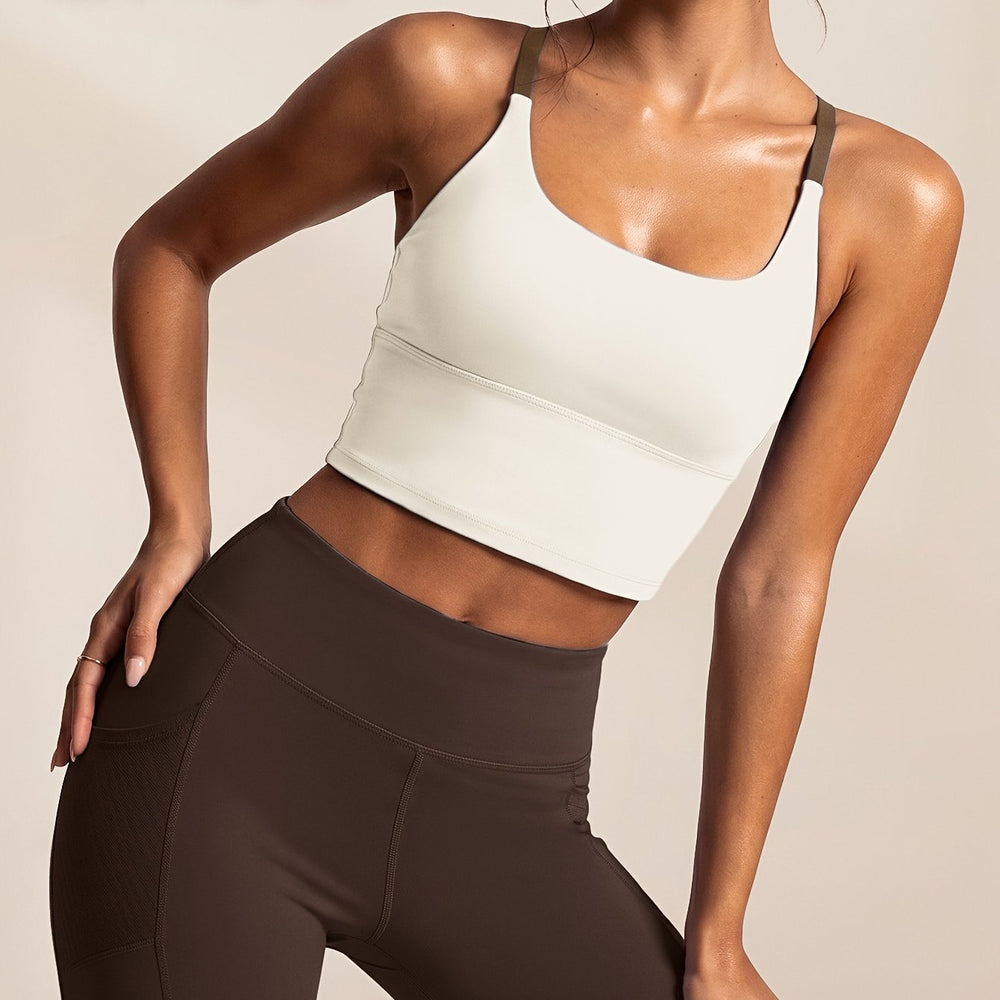 Cross-Back Crop Set