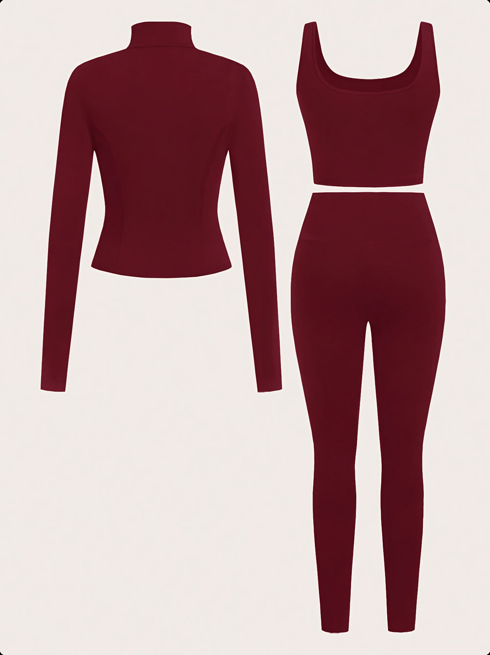 Zip Jacket Sports Set