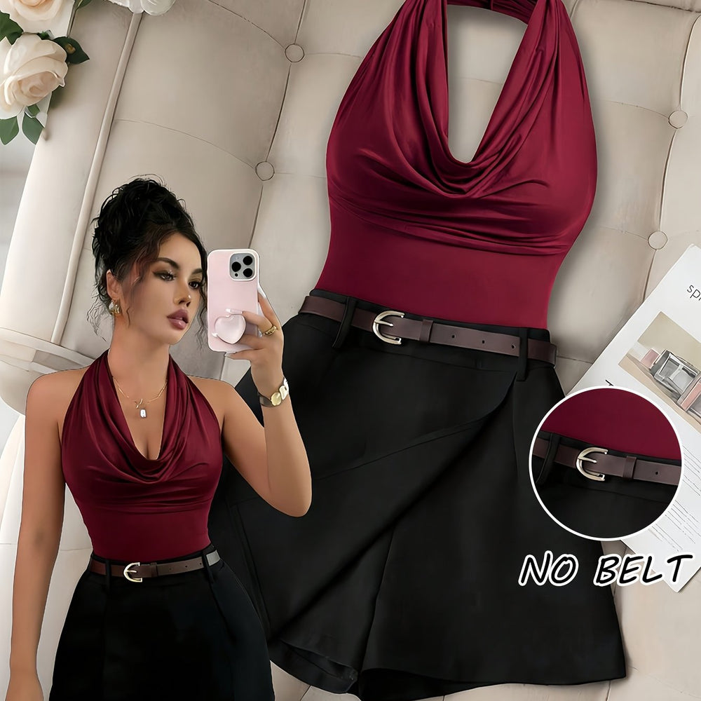 Off-Shoulder Top & Shorts Set