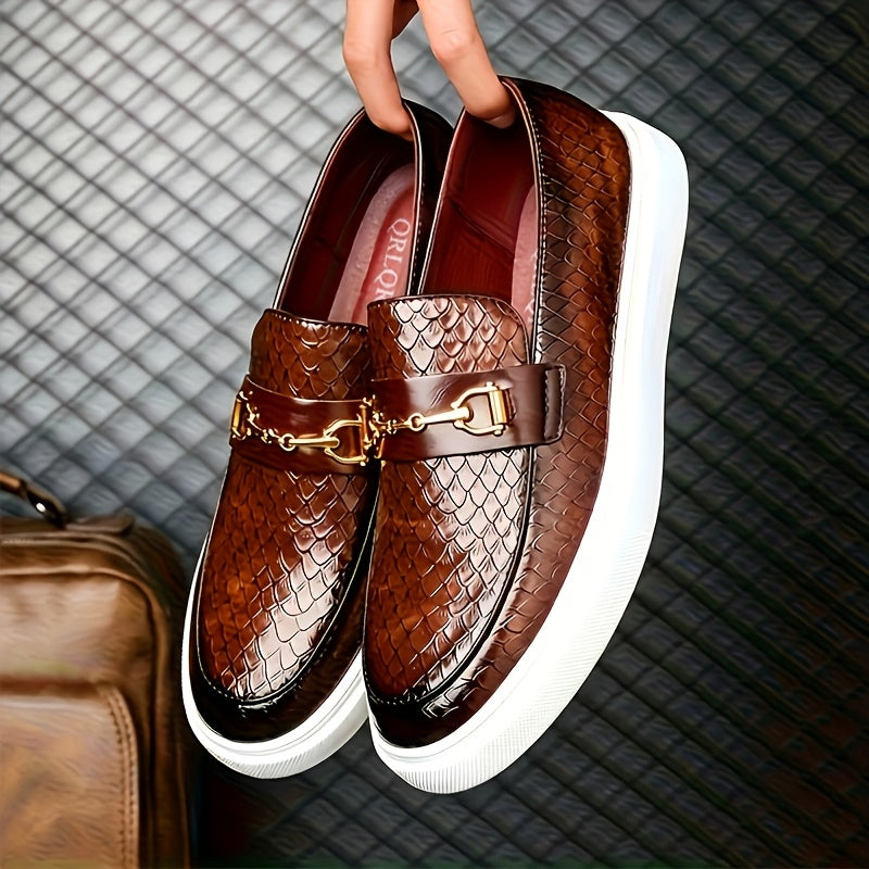 Men's Business Casual Slip-On Shoes