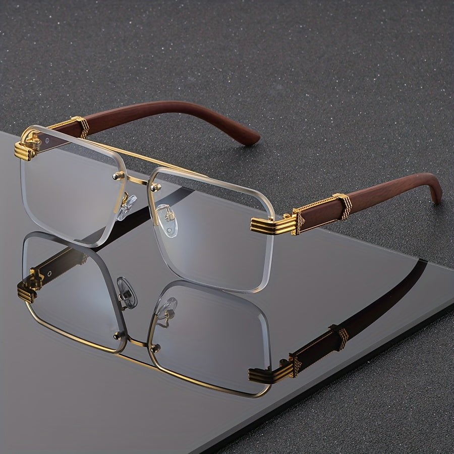 Men's Retro Square Sunglasses