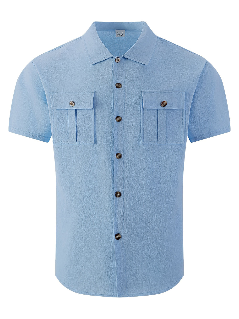 Men's Linen Shirt & Shorts Set