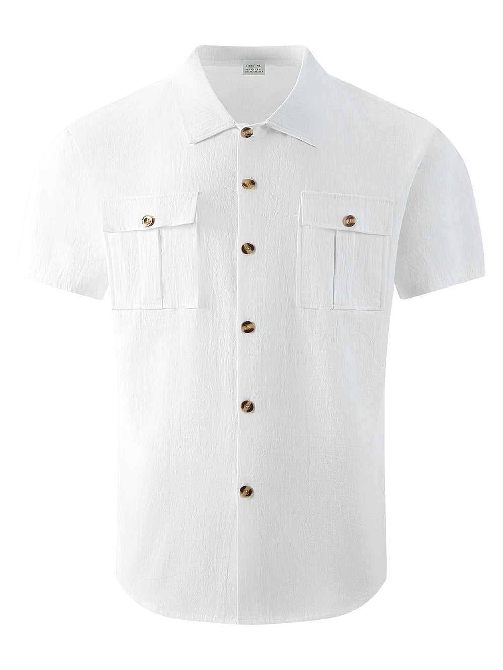 Men's Linen Shirt & Shorts Set
