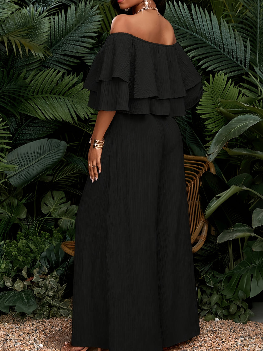 Short-Sleeve Top & Long Pants Set