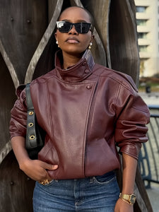 Oversized Bomber Jacket