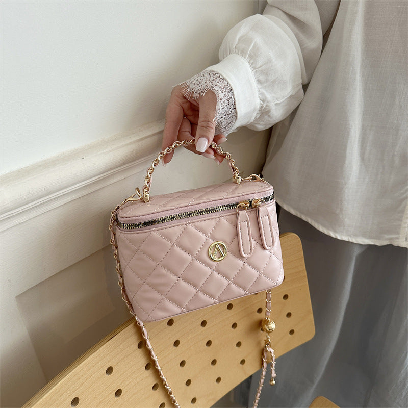 Quilted Chain Crossbody Bag