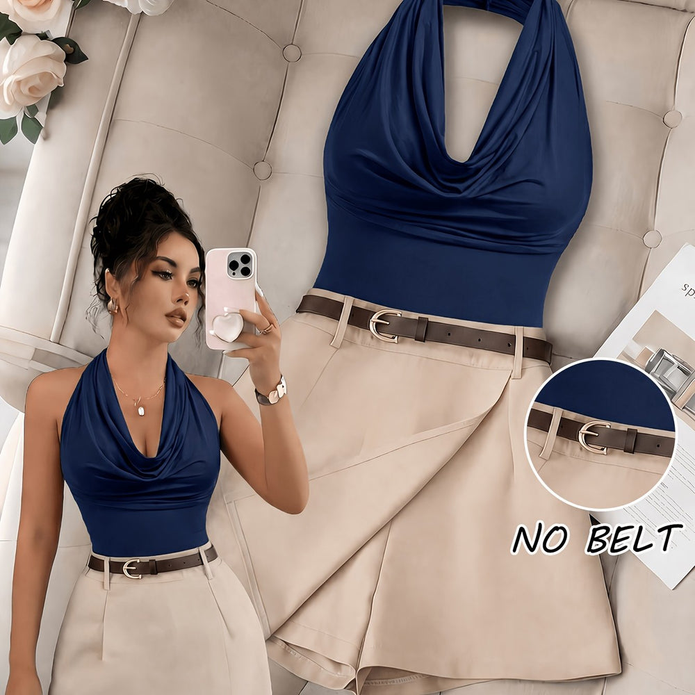 Off-Shoulder Top & Shorts Set
